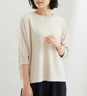 BELLUNA（ベルーナ）の「リブ切替ドルマンデザインプルオーバー（カットソー）」｜詳細画像