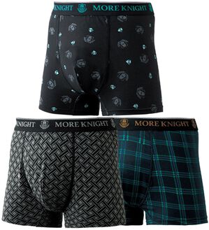 「【３枚組】＜モアナイト＞鉄壁設計！吸水ボクサーパンツ（メンズボクサーパンツ）」｜柄3枚組