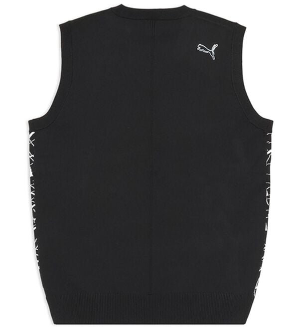 「ＰＭ）メンズ　ゴルフ　シャドウキャット　ニット　ベスト（メンズポロシャツ）」｜詳細画像