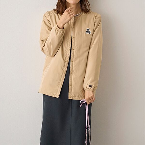 BELLUNA（ベルーナ）の「＜Ｗｉｌｓｏｎ＞中わたライトジャケット（ノーカラージャケット）」｜詳細画像