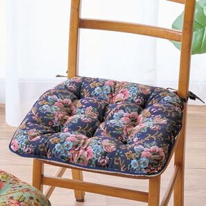 「馬蹄型チェアクッション（クッション・クッションカバー）」｜ネイビー