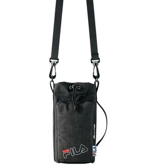 BELLUNA（ベルーナ）の「＜ＦＩＬＡ＞前ポケット付ボトルショルダー（ショルダーバッグ）」｜ブラック
