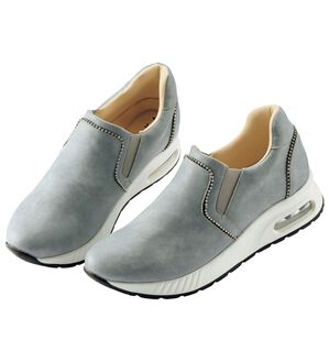 BELLUNA（ベルーナ）の「４Ｅボールチェーンデザインスニーカー（スリッポン）」｜ブルー