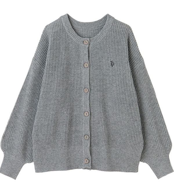 GeeRA（ジーラ）の「【Ｕ．Ｓ．ＰＯＬＯ　ＡＳＳＮ】ニットカーディガン（ニットカーディガン）」｜詳細画像