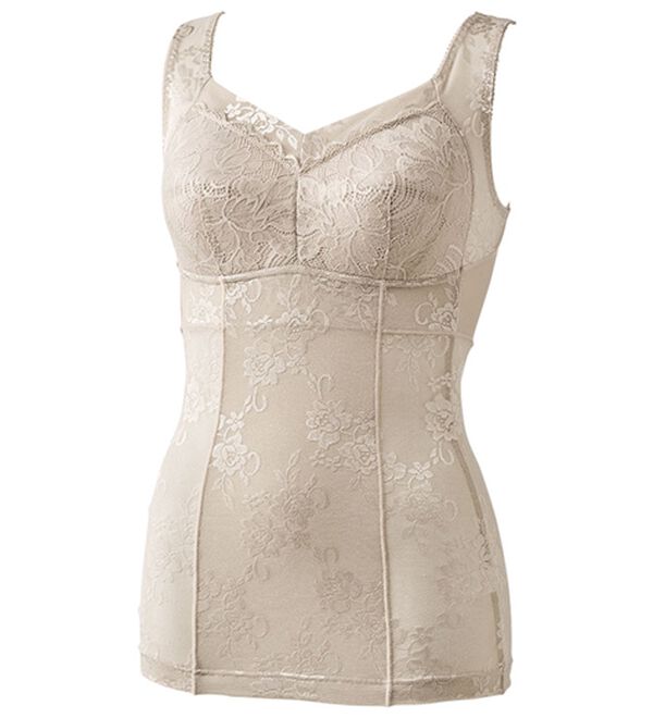 LAVIENNE（ラヴィエンヌ）の「【３色組】風が通る背筋シャッキリインナー（ボディスーツ・シェイパー）」｜詳細画像