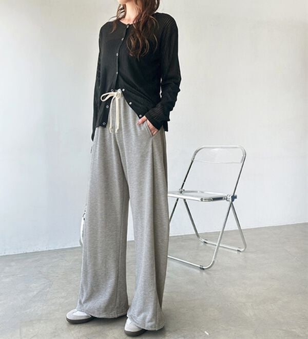 GeeRA（ジーラ）の「２ＷＡＹカーブスウェットパンツ（フルレングスパンツ）」｜詳細画像