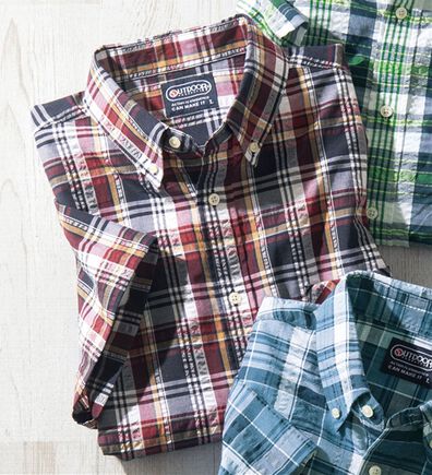 「＜アウトドアプロダクツ＞さらっと快適サッカーシャツ（メンズシャツ）」