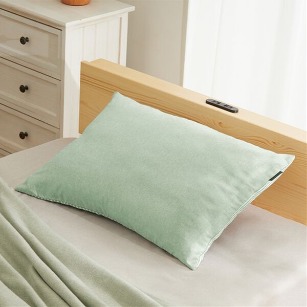 iellio（イエリオ）の「シャンブレー調ストライプカバーリング（敷布団カバー・シーツ）」｜詳細画像