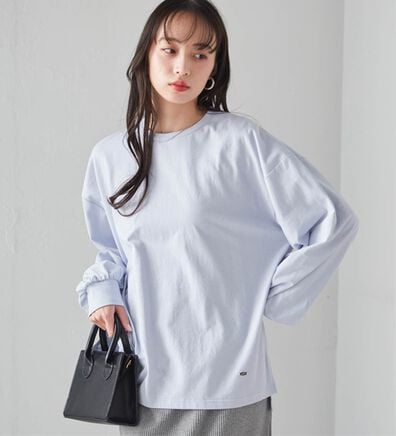 RANAN（ラナン）の「多機能ベーシックオーバーサイズ長袖Tシャツ（Tシャツ）」