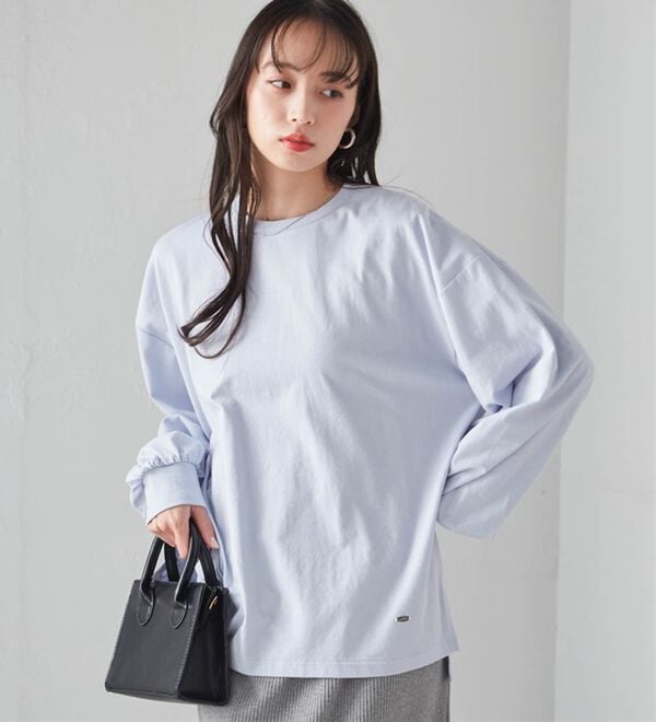 RANAN（ラナン）の「多機能ベーシックオーバーサイズ長袖Tシャツ（Tシャツ）」｜詳細画像