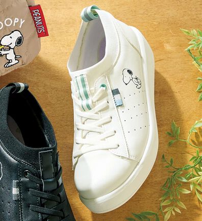 BELLUNA（ベルーナ）の「＜ピーナッツ＞履き口ゴムスニーカー（スニーカー）」