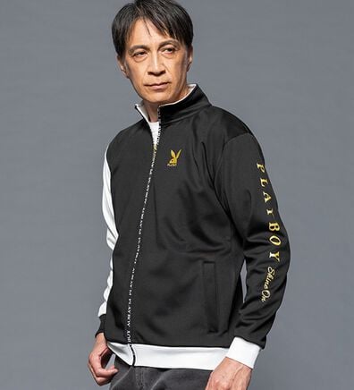 「＜プレイボーイ＞防風裏フリースストレッチジャケット（メンズジャケット）」