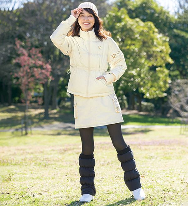 BELLUNA（ベルーナ）の「【三枝こころコラボ】袖取り外し可能！中わたジャケット（ショートコート）」｜詳細画像