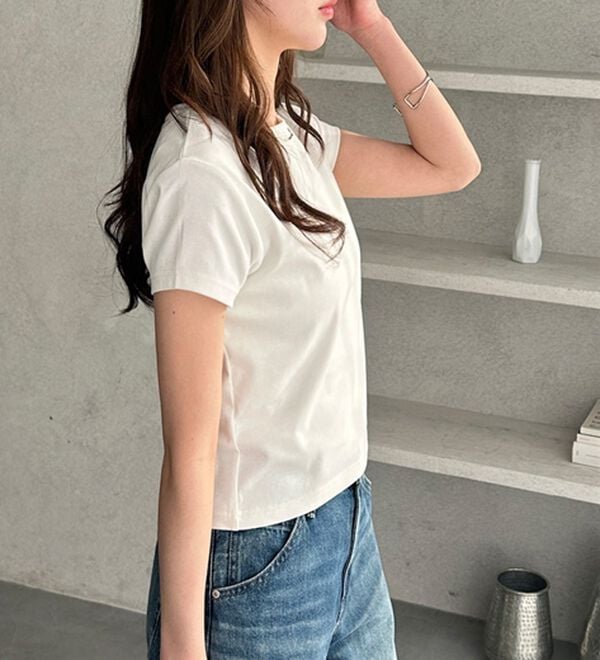 GeeRA（ジーラ）の「【ＵＳ．ＰＯＬＯ．ＡＳＳＮ】汗染み防止ミニＴシャツ（Tシャツ）」｜詳細画像