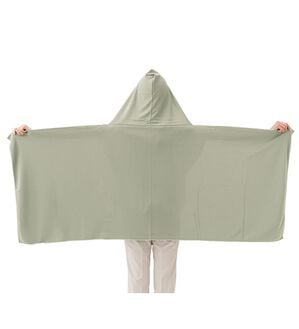 「冷感クールポンチョ（その他ファッション小物）」｜ベージュ