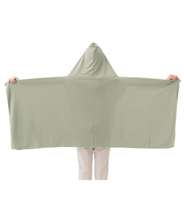 「冷感クールポンチョ（その他ファッション小物）」｜ベージュ