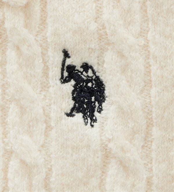 GeeRA（ジーラ）の「【U.S. POLO ASSN.】衿付ケーブルニット（ニット・セーター）」｜詳細画像