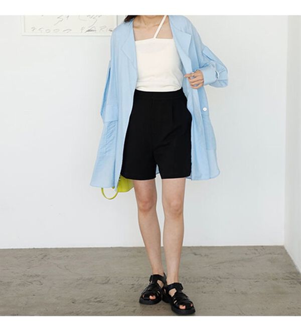 GeeRA（ジーラ）の「ビッグシルエットシャツジャケット（シャツ）」｜詳細画像