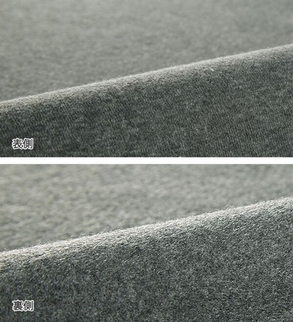 BELLUNA（ベルーナ）の「ケーブルニット使い裏起毛トレーナー（トレーナー・スウェット）」｜詳細画像