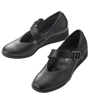 ルフラン（ルフラン）の「時見さんの５Ｅストラップパンプス（パンプス）」｜ブラック