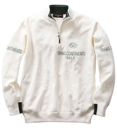 「＜トランスコンチネンツゴルフ＞軽量・防風アクティブセーター（メンズニット・セーター）」