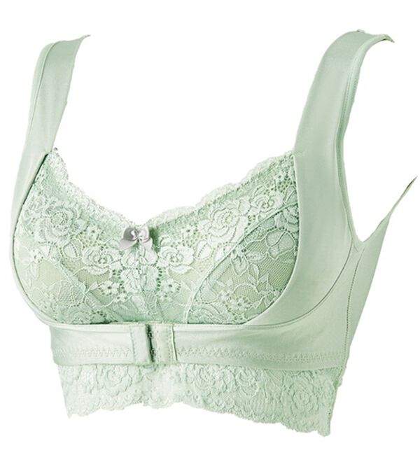 YU'NOW（ユナウ）の「美乳ナイトケアのおやすみブラ（ブラジャー）」｜ミント