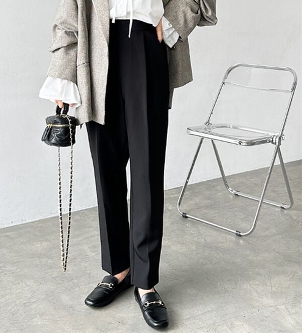 GeeRA（ジーラ）の「美脚きれい魅せ！テーパードパンツ（フルレングスパンツ）」｜詳細画像