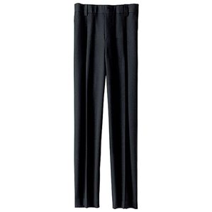 BELLUNA（ベルーナ）の「ウール調素材美脚テーパードパンツ（テーパードパンツ）」｜黒