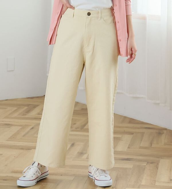 A HAPPY MARILYN（アハッピーマリリン）の「【Ｍ～７Ｌ】＜新色追加＞美脚＆美尻が叶う！優勝ワイドパンツ（ワイドパンツ・ガウチョ）」｜詳細画像