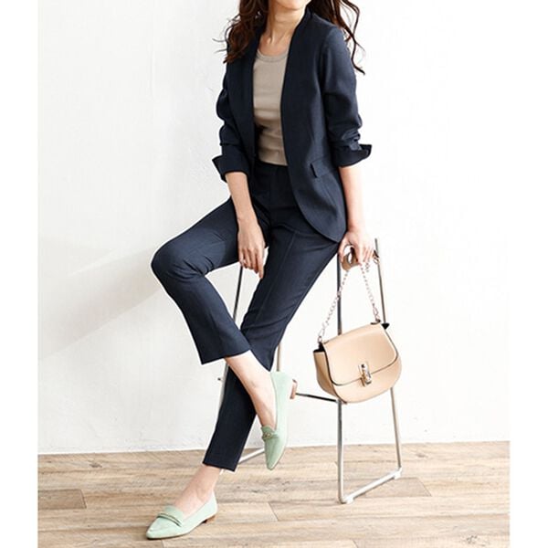 RANAN（ラナン）の「洗える！夏のテーパードパンツ（テーパードパンツ）」｜詳細画像