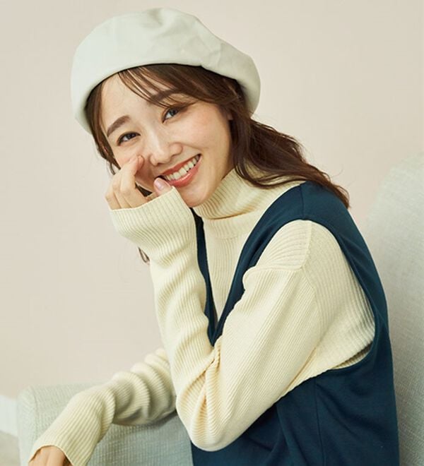 BELLUNA（ベルーナ）の「＜＆ｃｏｃｏｃｈｉ＞ハピネスコットン１００％ニットレギンス（スパッツ・レギンス）」｜詳細画像