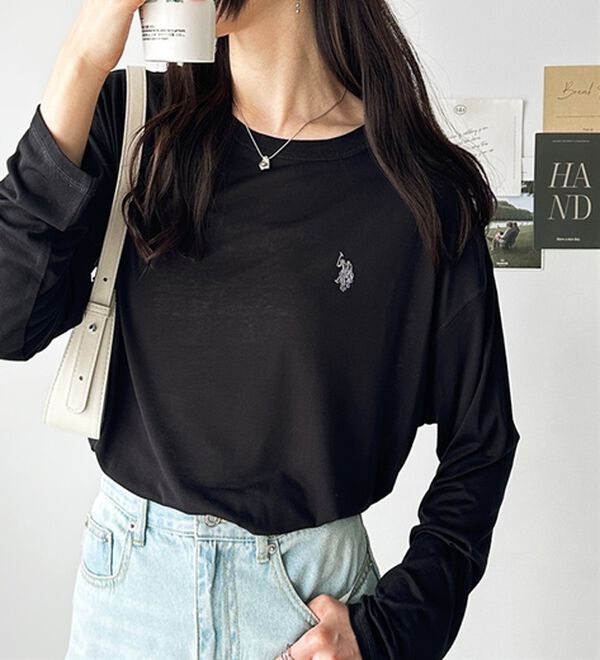 GeeRA（ジーラ）の「【Ｕ．Ｓ．ＰＯＬＯ　ＡＳＳＮ．】スラブシアーロンＴ（Tシャツ）」｜詳細画像