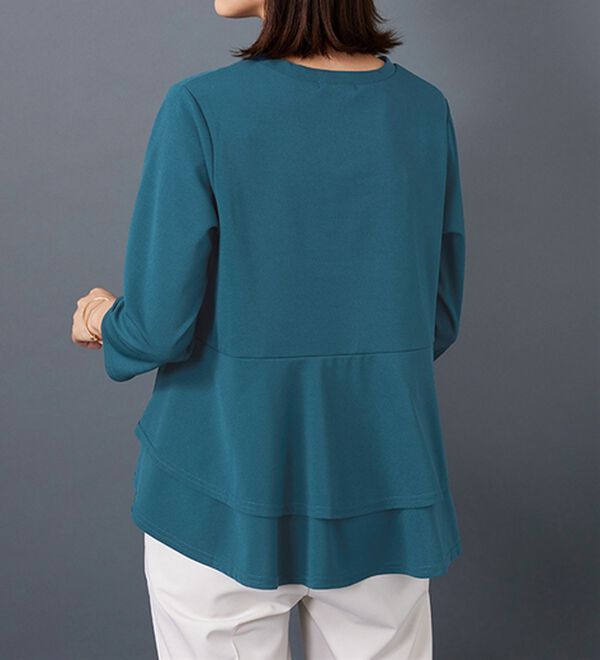 BELLUNA（ベルーナ）の「美人顔バックフレアーブラウス（ブラウス）」｜詳細画像