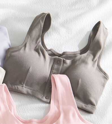 LAVIENNE（ラヴィエンヌ）の「素肌よろこぶオーガニックコットン前開きブラ（ブラジャー）」