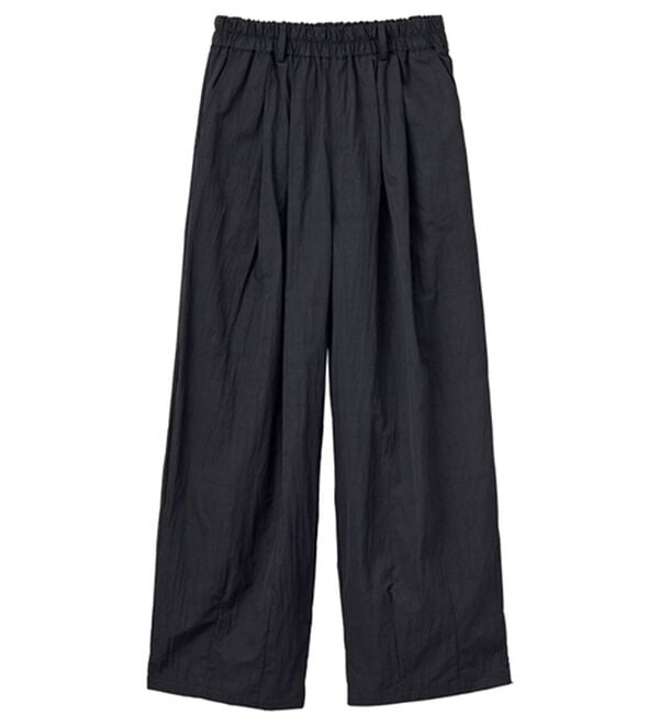 GeeRA（ジーラ）の「さらとろ素材が嬉しい！ダブルタックワイドパンツ（フルレングスパンツ）」｜詳細画像