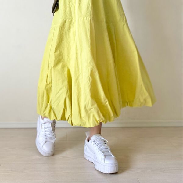 BELLUNA（ベルーナ）の「【低身長さん向け】バルーンスカート（ロングスカート）」｜詳細画像