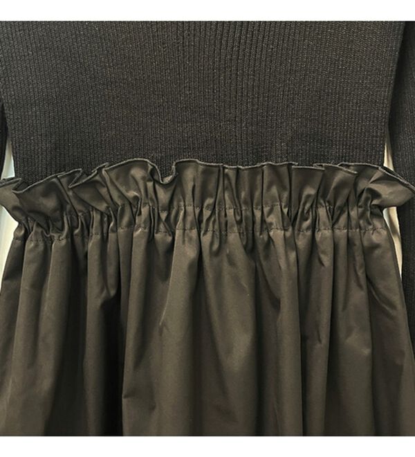 RANAN（ラナン）の「ドロストニットドッキングワンピース（ドッキングワンピース）」｜詳細画像