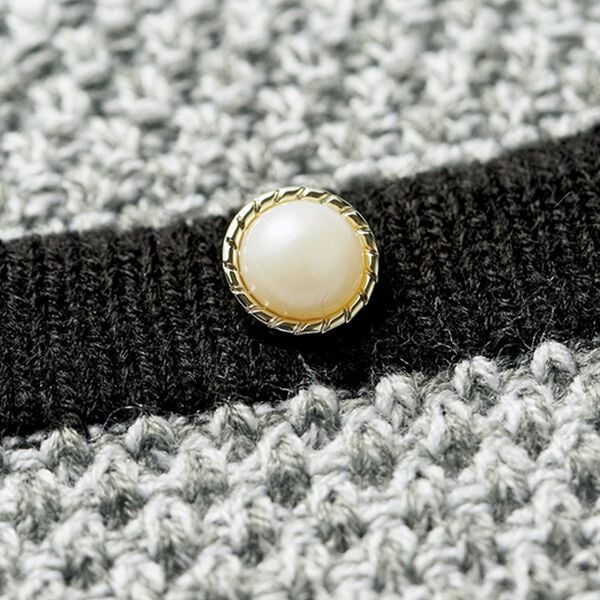 BELLUNA（ベルーナ）の「ＯＮでもＯＦＦでも着回せる！ツイード風ニットジャケット（その他ジャケット）」｜詳細画像