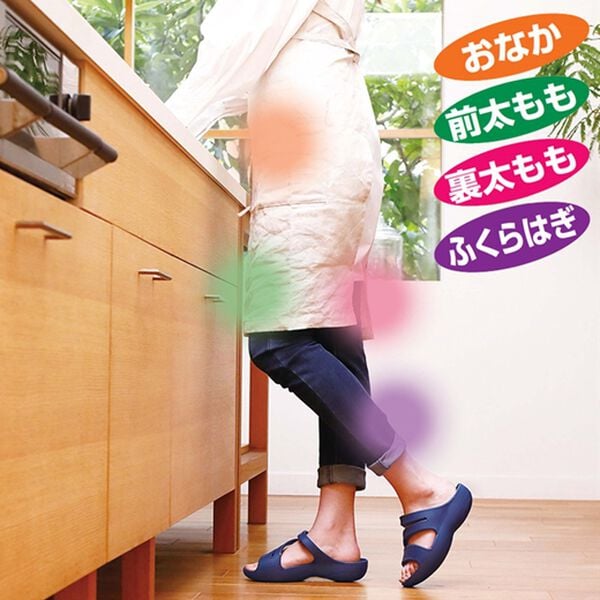 「パワースリムサンダル（スリッパ・ルームシューズ）」｜詳細画像