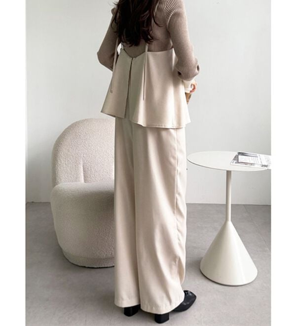 GeeRA（ジーラ）の「セットアップ風キャミソールサロペット（オールインワン）」｜詳細画像