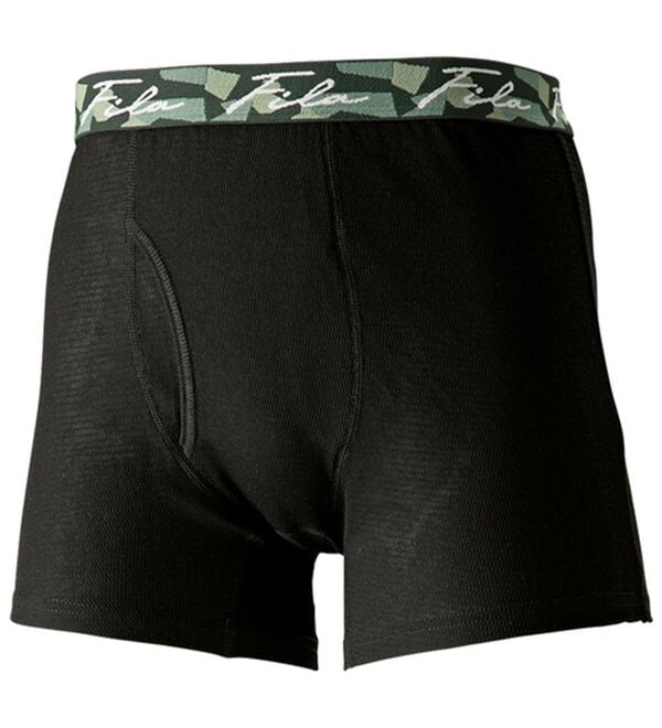 「【３枚組】＜フィラ＞肌側綿１００％風通すボクサー（メンズボクサーパンツ）」｜詳細画像