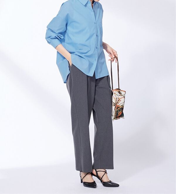 BELLUNA（ベルーナ）の「ベーシックデザインオーバーサイズシャツ（シャツ）」｜詳細画像