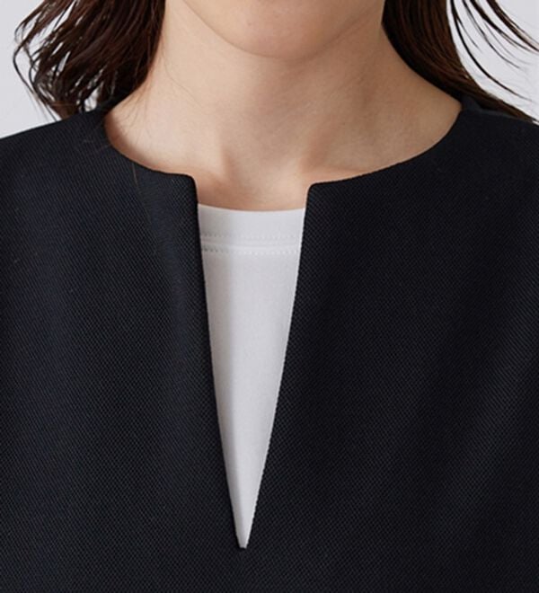 BELLUNA（ベルーナ）の「【2点セット】静電気防止インナー付ベストアンサンブル（アンサンブル）」｜詳細画像