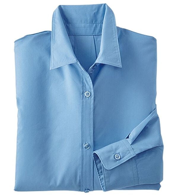 BELLUNA（ベルーナ）の「＜ＳＯＬＯＴＥＸ（Ｒ）＞ストレッチビッグシャツ（シャツ）」｜ブルー