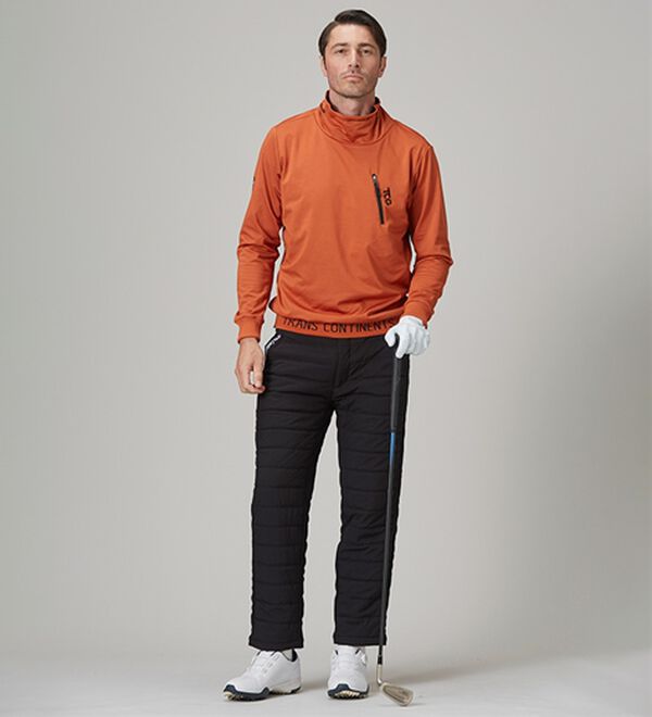 「＜トランスコンチネンツゴルフ＞ネックウォームウインドブレーカー（メンズトレーナー）」｜詳細画像