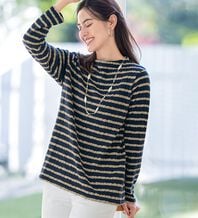 ルフラン（ルフラン）の「ジャカード柄プルオーバー（カットソー）」