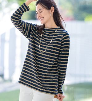 ルフラン（ルフラン）の「ジャカード柄プルオーバー（カットソー）」｜詳細画像