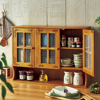 「リーフ柄キッチンシリーズ（キッチン整理用品）」