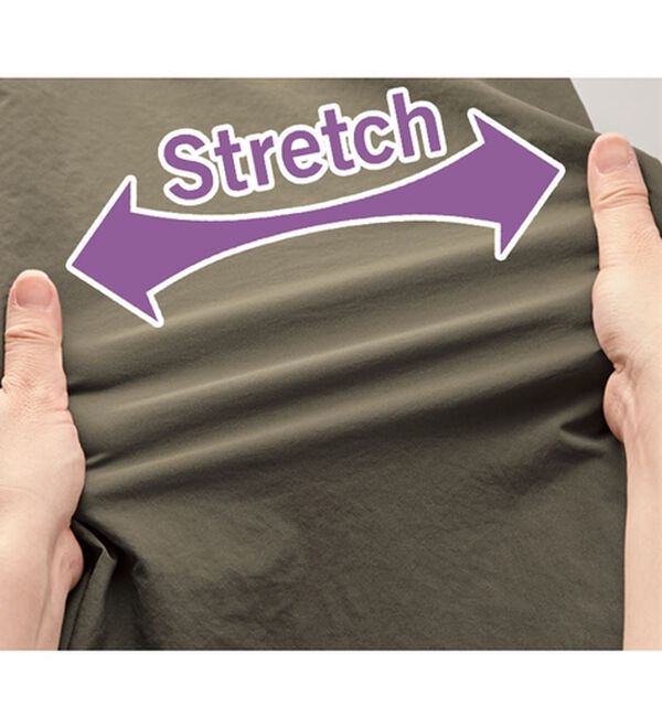 BELLUNA（ベルーナ）の「サラもちライト！快適ドロストワイドパンツ（ワイドパンツ・ガウチョ）」｜詳細画像