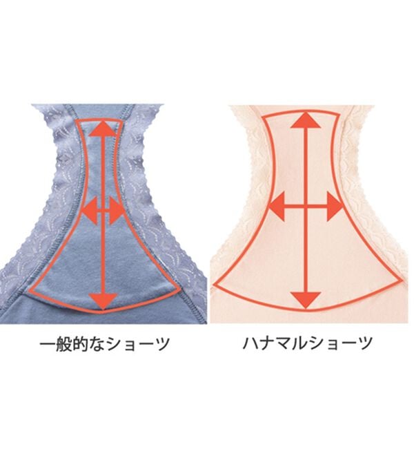 「【８色組】【ハナマル】吸水パッド専用ショーツ（安心ショーツ）」｜詳細画像